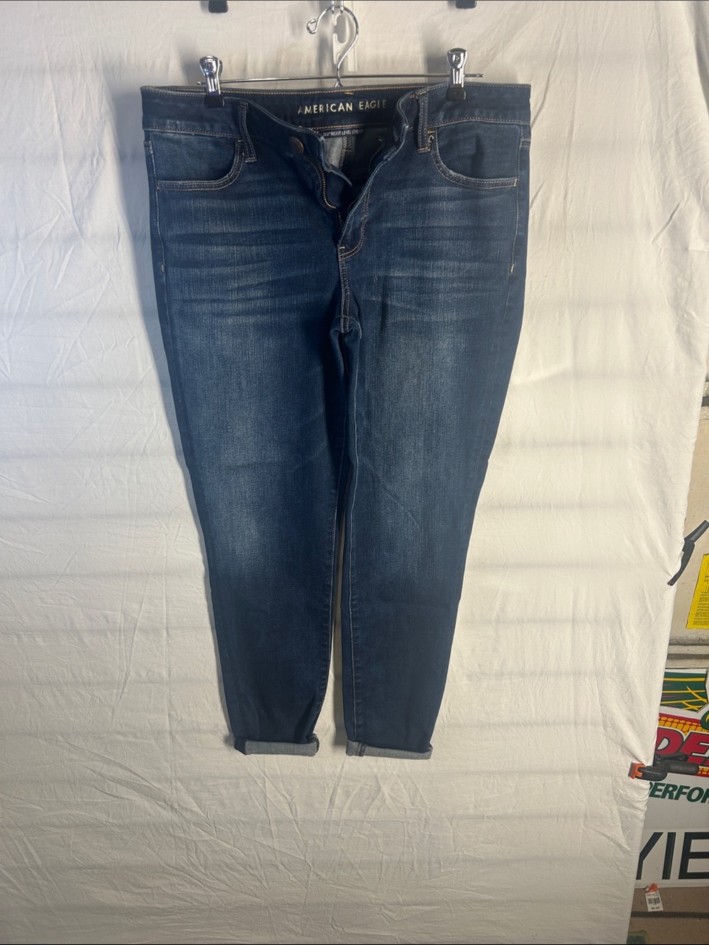American Eagle Outfitters Dark Blue Skinny Jeans
